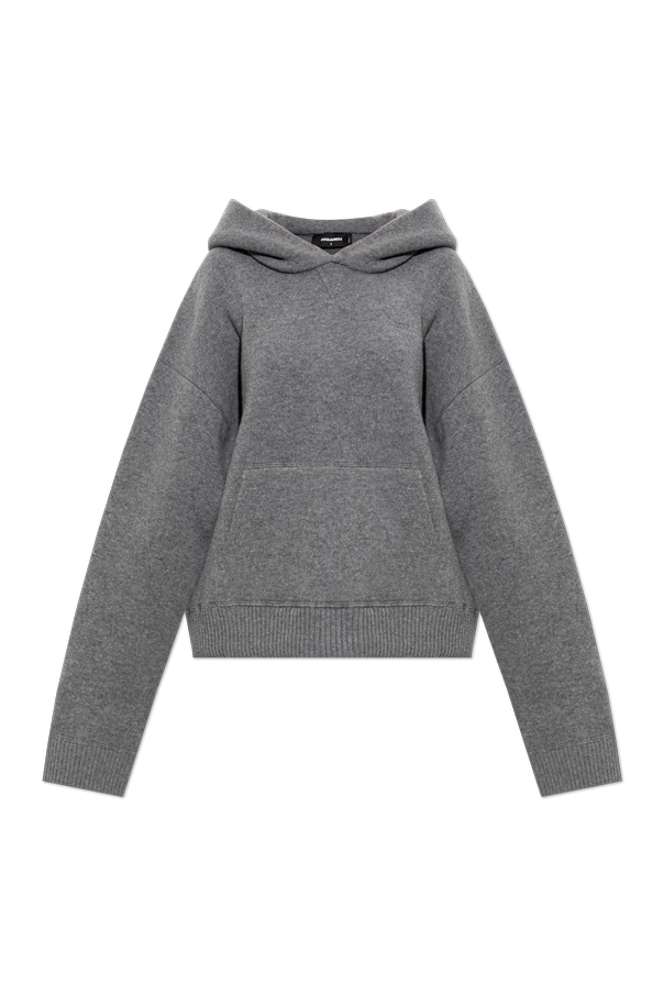 Wool hoodie sweater od Dsquared2