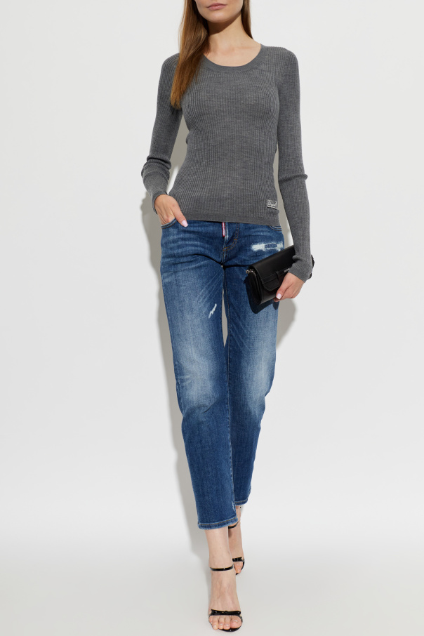 Dsquared2 Top de corte justo
