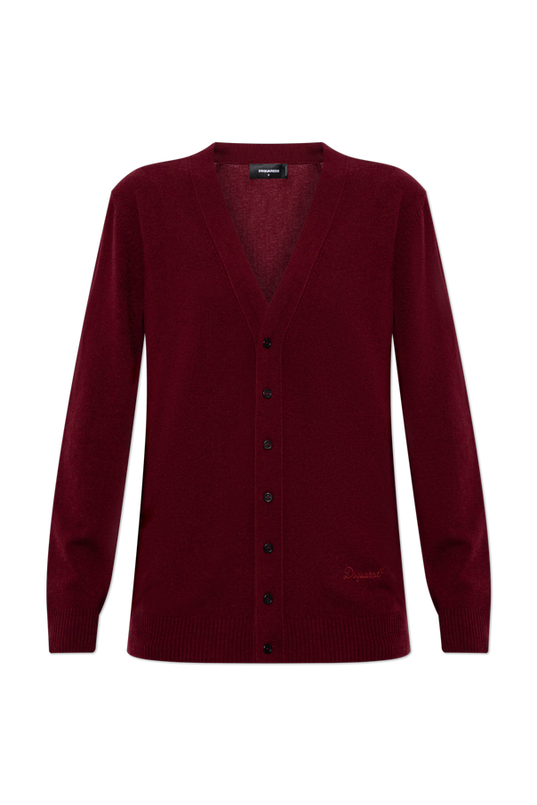 Cardigan with logo od Dsquared2