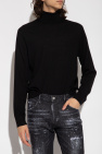 Dsquared2 BLACK Wool turtleneck sweater