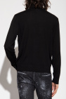 Dsquared2 BLACK Wool turtleneck sweater
