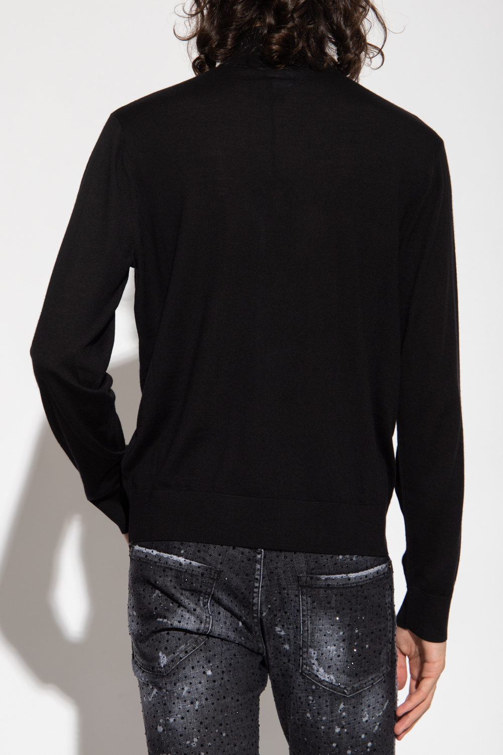 Dsquared2 knitted zipped sweatshirt