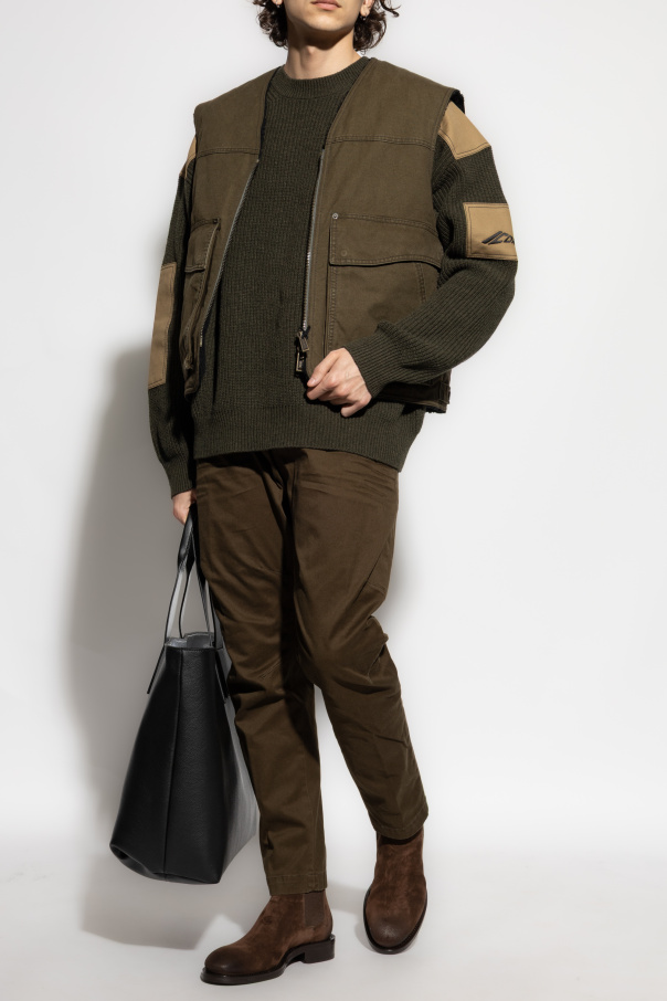 Dsquared2 Wełniany sweter