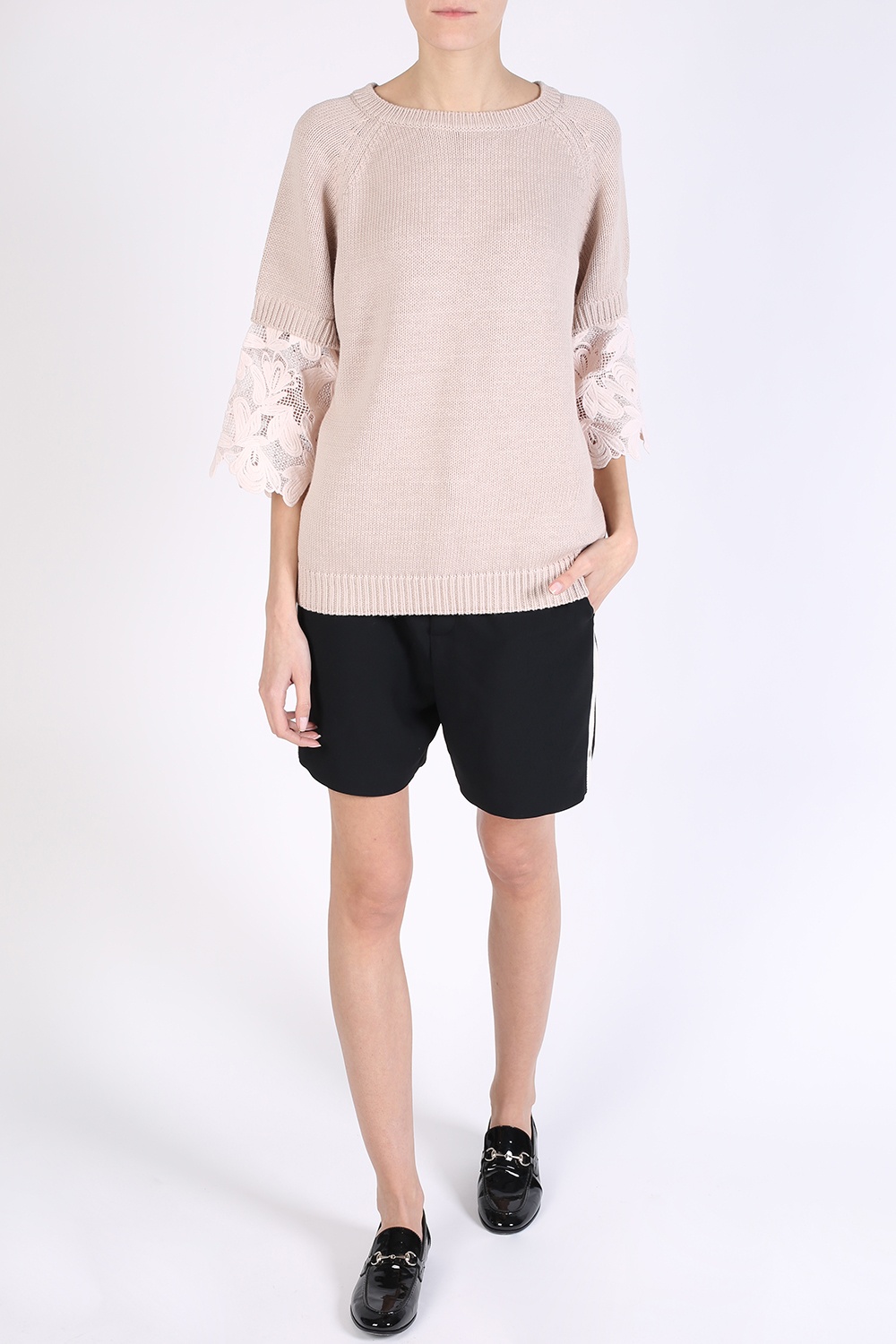 See By Chloé Lace-trimmed sweater 