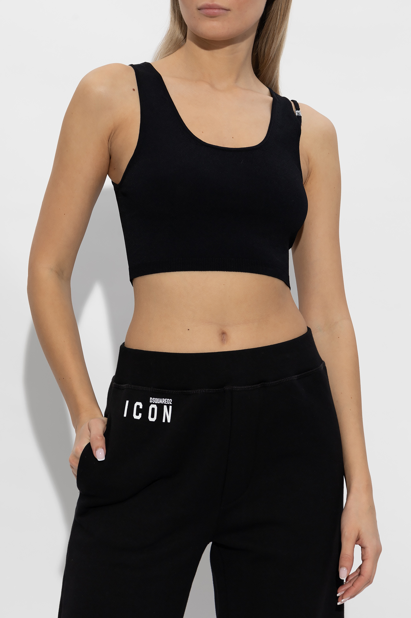 Dsquared2 Sleeveless crop top
