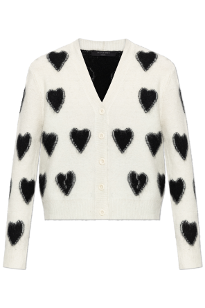 Cardigan ‘scatter heart’ od AllSaints