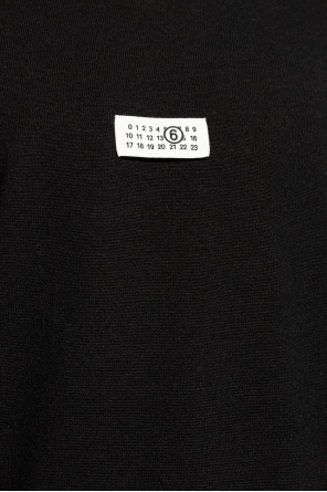MM6 Maison Margiela Sweater with Logo Patch