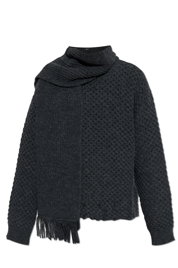 Sweater with wool trim od MM6 Maison Margiela