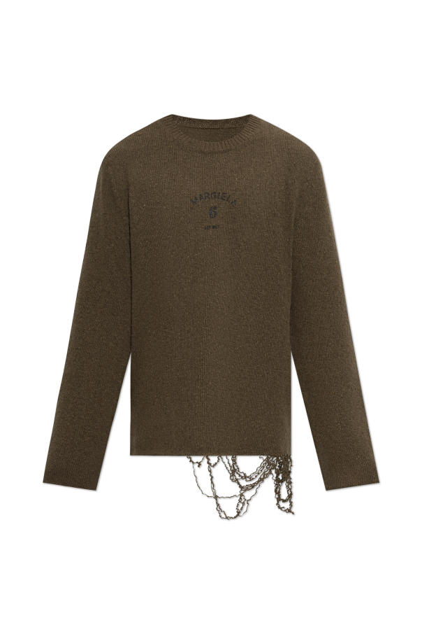 Raw-Edge Sweater od MM6 Maison Margiela