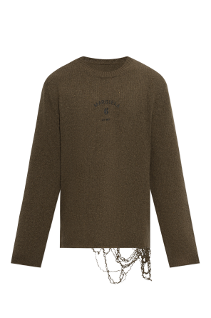 Raw-Edge Sweater