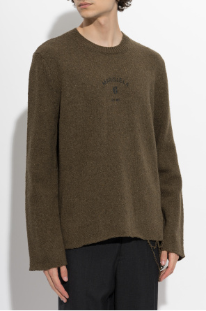 MM6 Maison Margiela Suéter con acabado en bruto