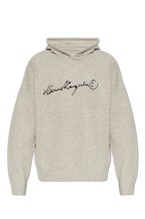 Wool hoodie sweater