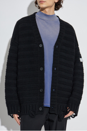 MM6 Maison Margiela Cardigan with wool trim