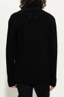 Maison Margiela BLACK Ribbed cardigan