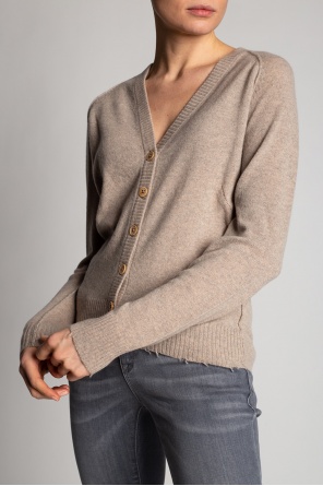 Zadig & Voltaire Cashmere cardigan with logo