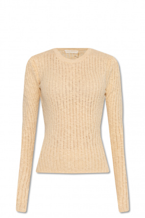 chloe ribbed wool and cashmere sweater