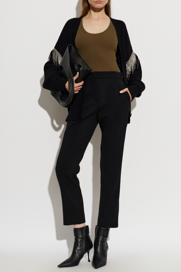Sportmax Vlnený kardigán ‘Pagine’