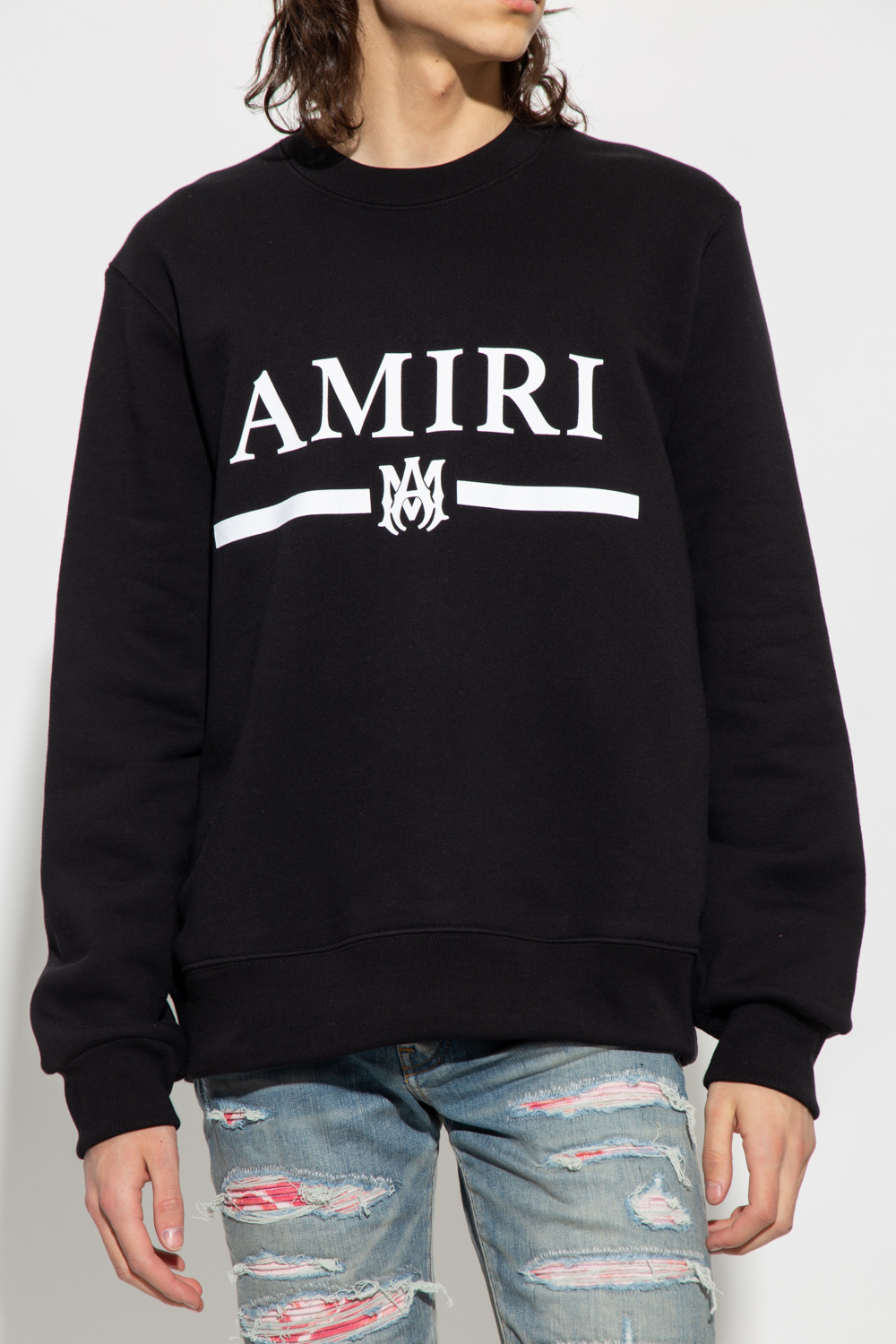 Amiri heron preston knitted hoodie