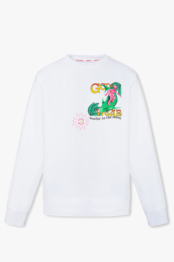 GCDS Printed hoodie