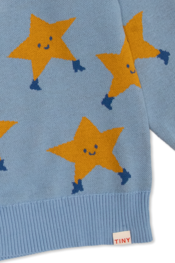 Tiny Cottons Cardigan with dancing stars