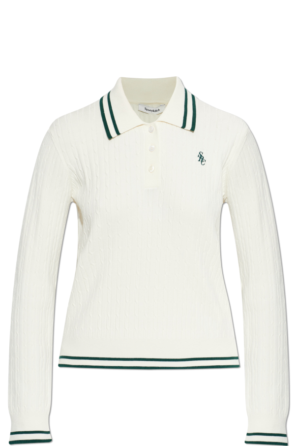 Sporty & Rich Suéter con cuello