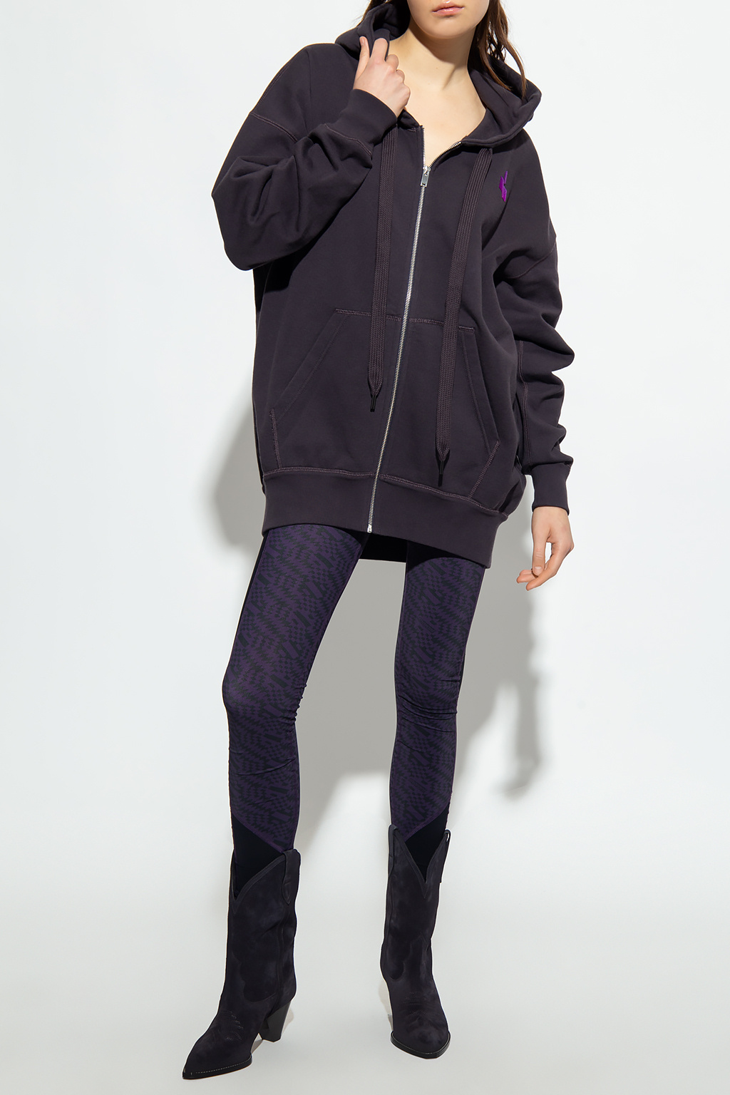 Isabel Marant Etoile Oversize Nero hoodie