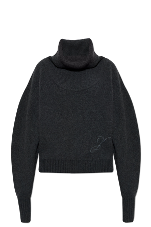 Wool turtleneck ‘Pallone’
