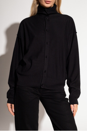 Lemaire Cardigan with high neck