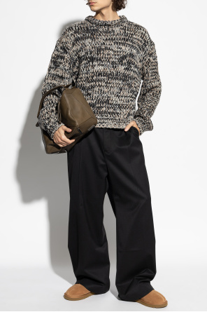 Sweater with decorative knit od Lemaire