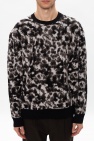 AllSaints BLACK ‘Tortis’ patterned sweater