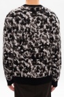 AllSaints BLACK ‘Tortis’ patterned sweater