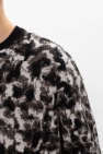AllSaints BLACK ‘Tortis’ patterned sweater