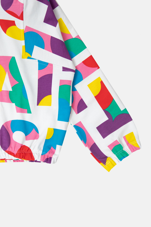 Stella McCartney Kids Sweatshirt with geometric pattern