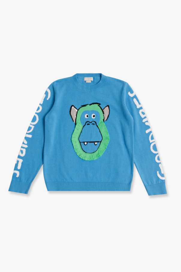 stella Brown McCartney Kids Sweater with animal motif