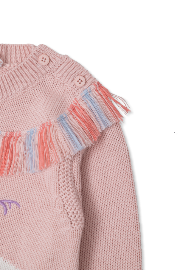 Stella McCartney Kids Sweter z aplikacją
