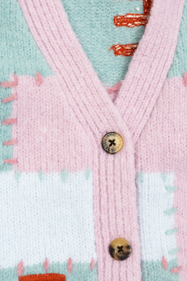 Stella McCartney Kids Cardigan with logo