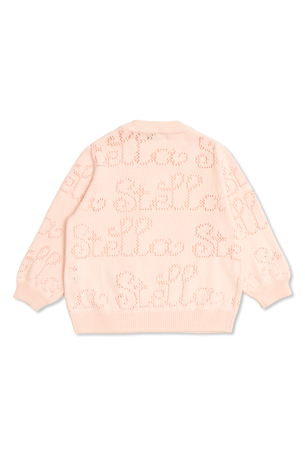Stella McCartney Kids Openwork sweater