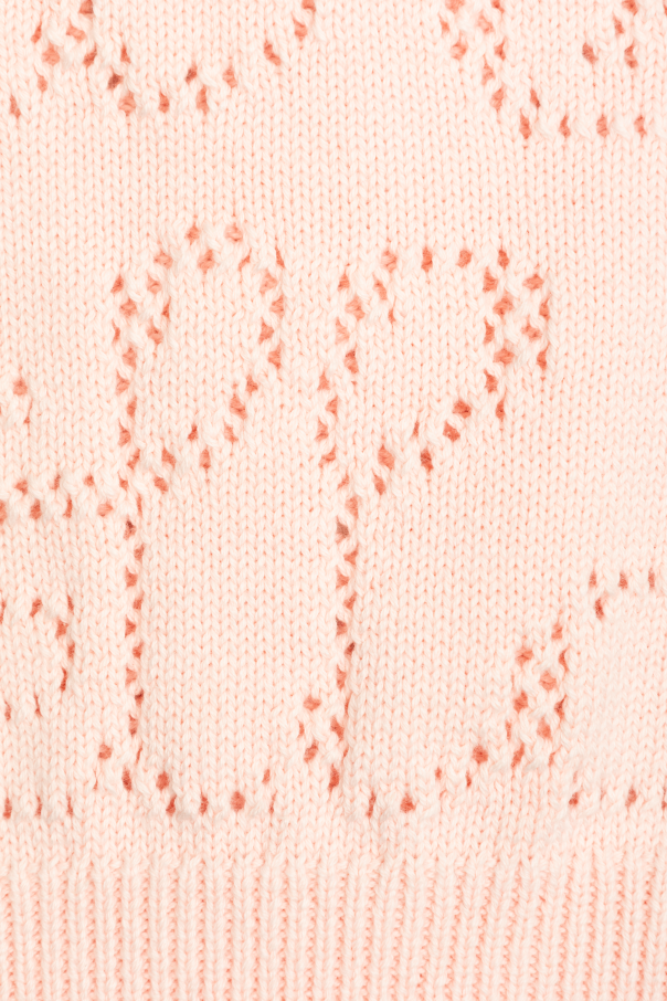 Stella McCartney Kids Openwork sweater