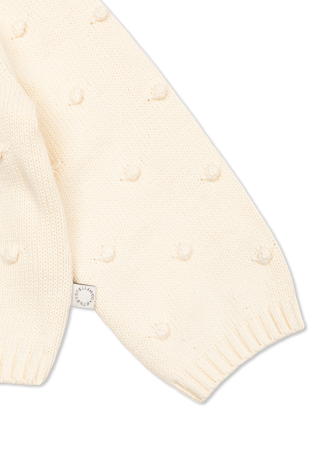 Stella McCartney Kids Bawełniany kardigan