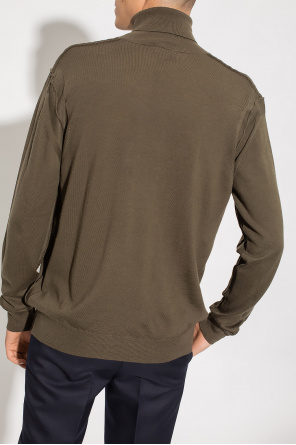 Etro embroidered-logo asymmetric-pocket hoodie
