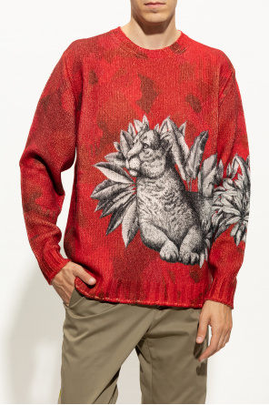 Etro Wool Collarless sweater