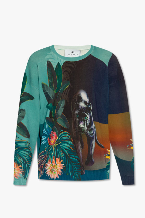 Etro Sweater with animal motif