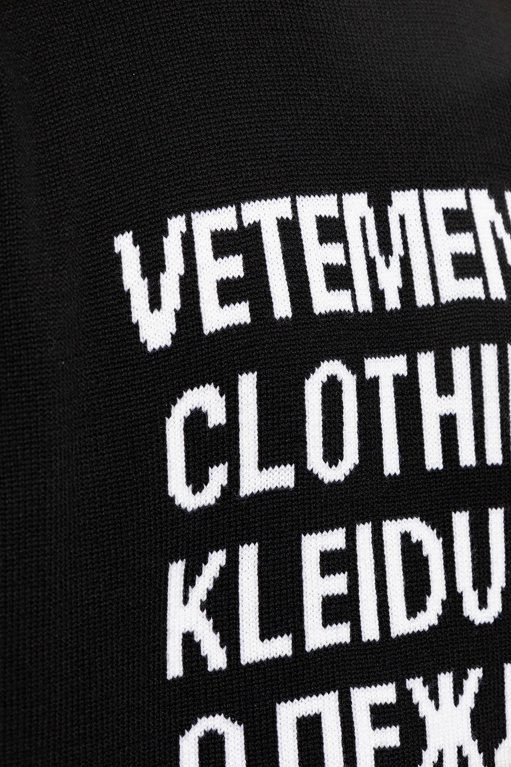 VETEMENTS Wool sweater