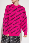 VETEMENTS Tommy Jeans Timeless Sweatshirt van polarfleece met halve rits in zwart