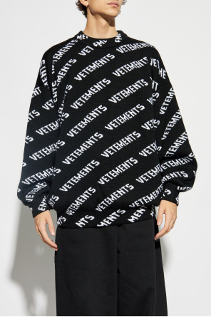 VETEMENTS Sweater with monogram