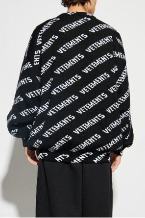 VETEMENTS Sweater with monogram