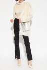 Undercover WHITE Cardigan with decorative knit