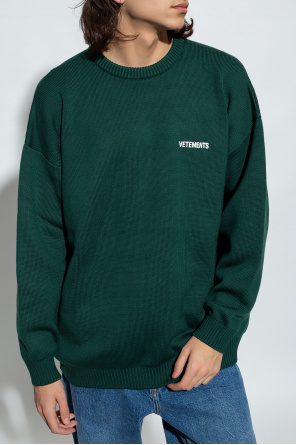 VETEMENTS round-neck sweater with logo
