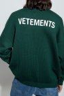 VETEMENTS Lightweight French Terry Cropped Pullover Hoodie