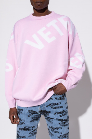 VETEMENTS Sweater with logo